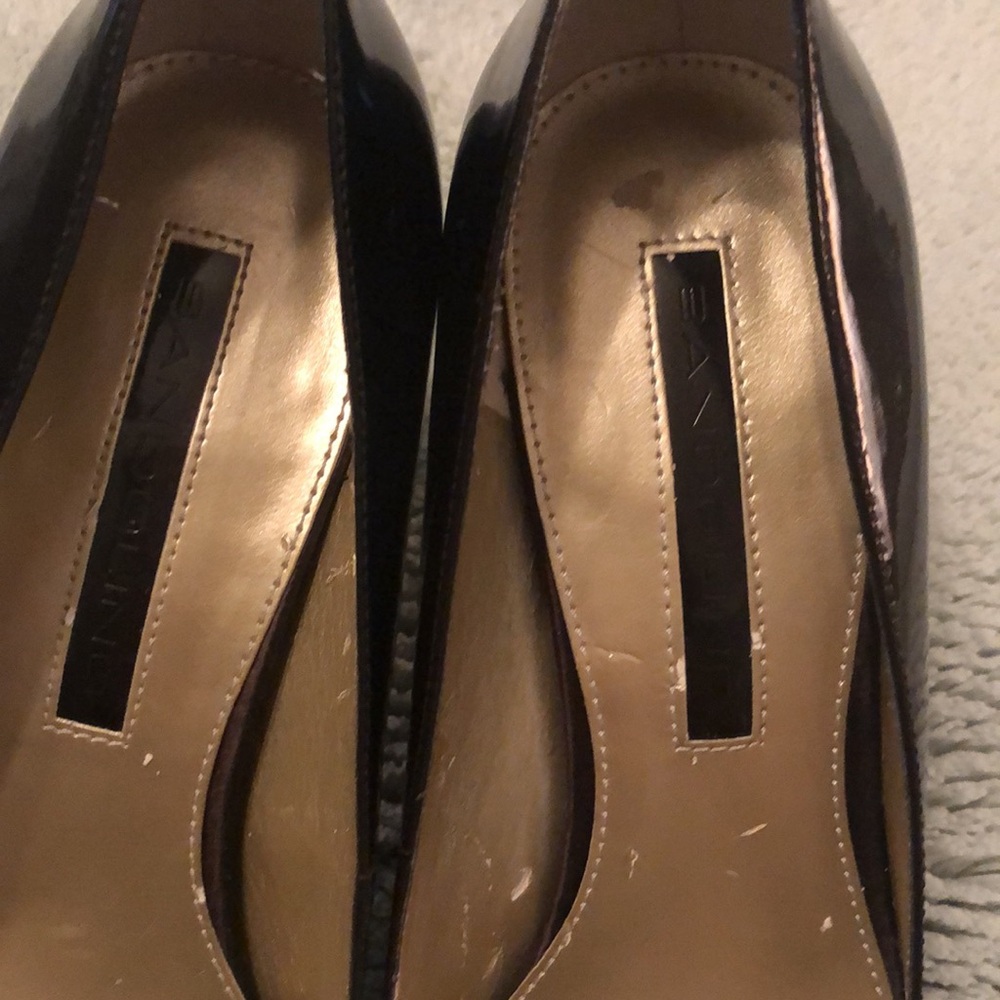 Bandolino Chocolate Brown Women's Heels with Buckle Detail - Picture 6 of 12